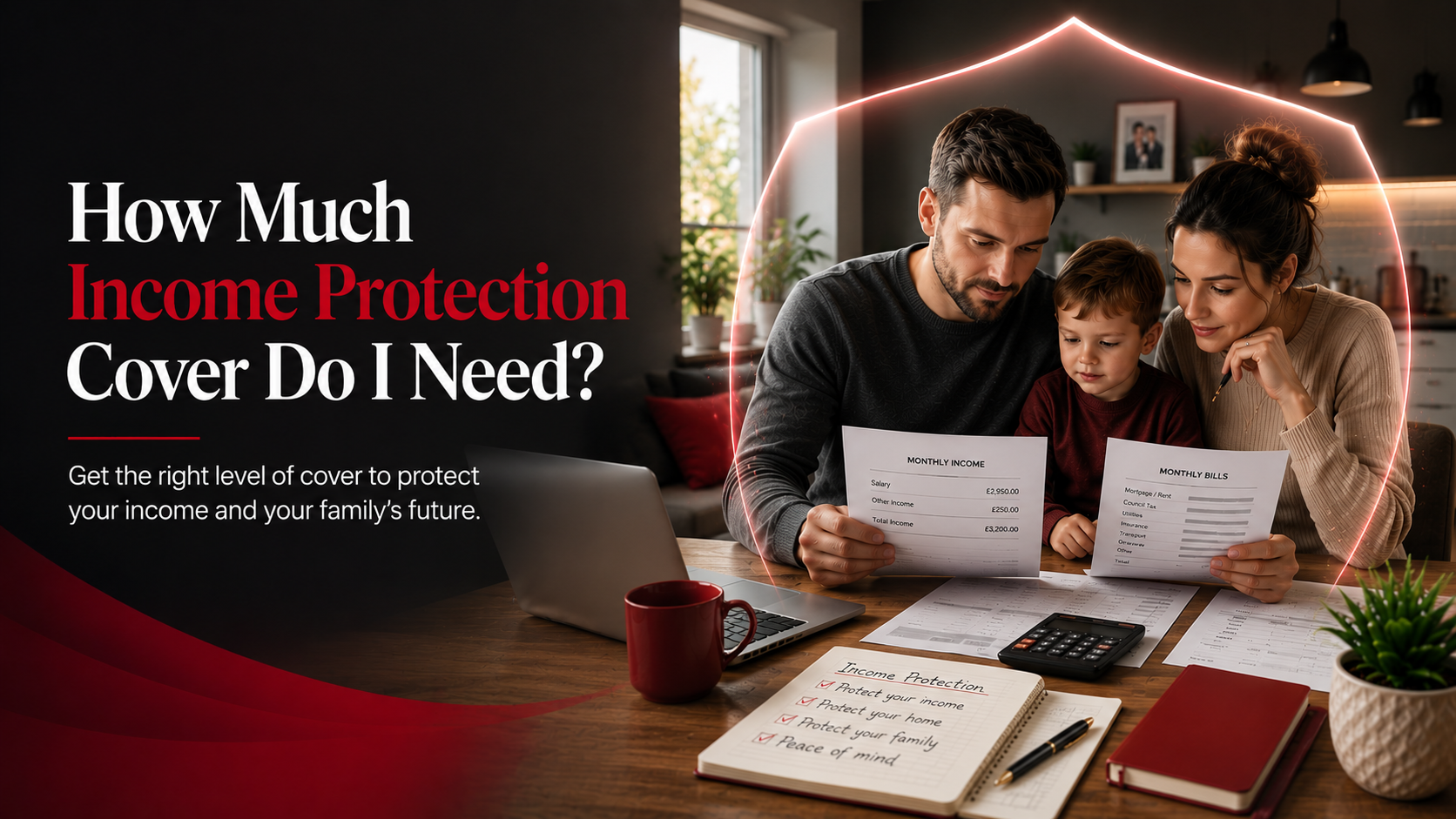How Much Income Protection Cover Do I Need? A Simple Guide for UK Families